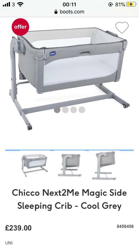 chicco next 2 me magic crib